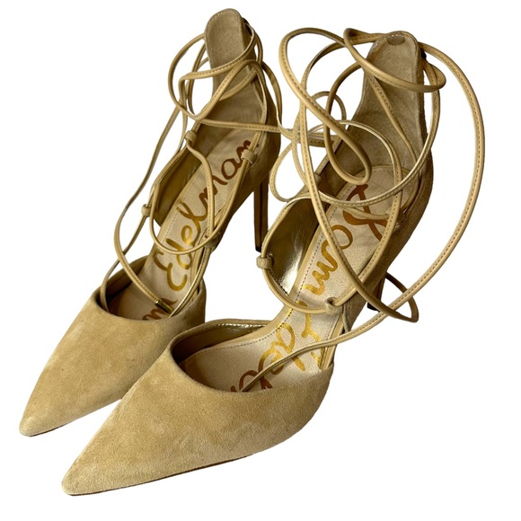 Sam Edelman Shoes - Sam Edelman Dayna Suede Stiletto Styled Pumps Size 7